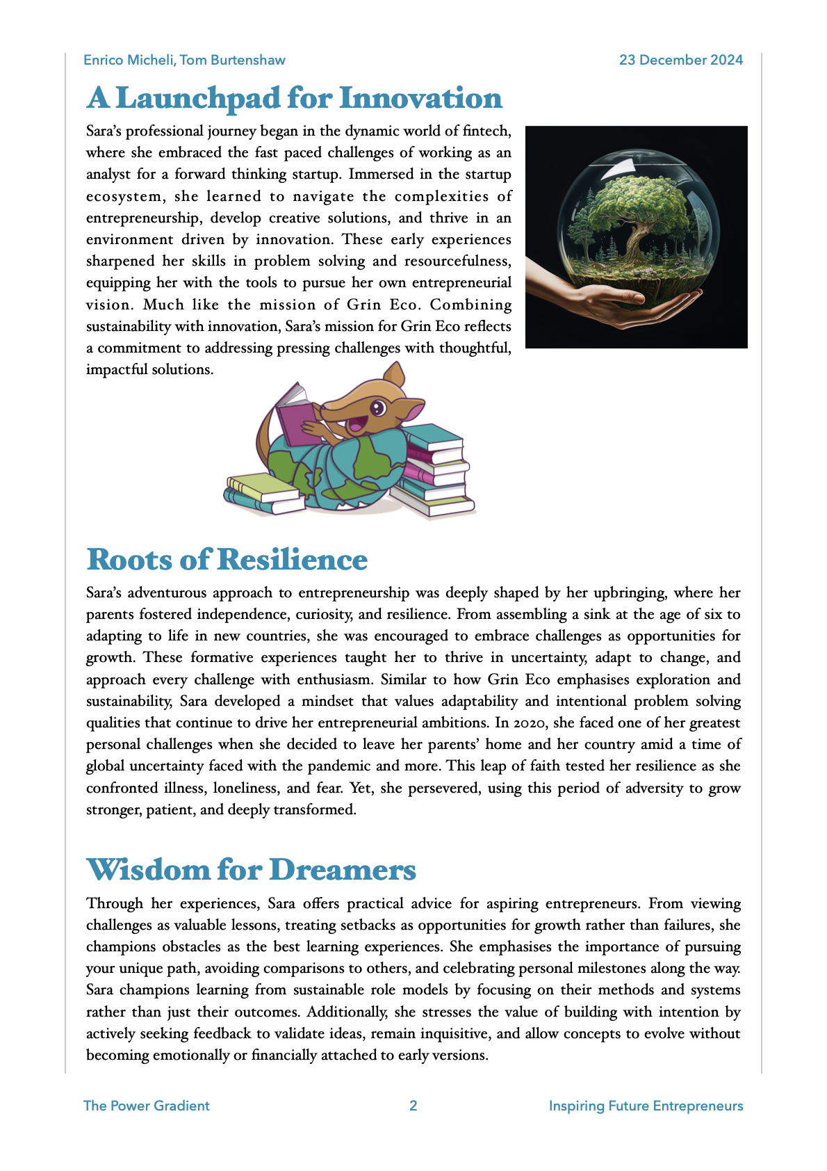 Page 2 of The Power Gradient - Week 5